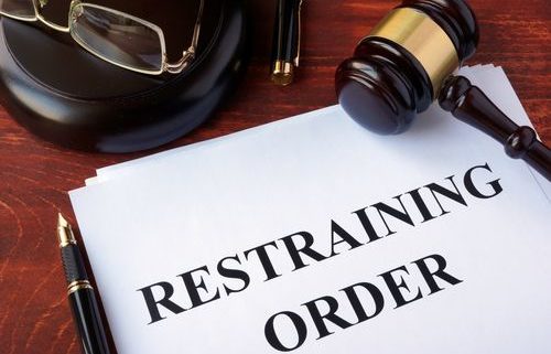 restraining order in Manassas, VA